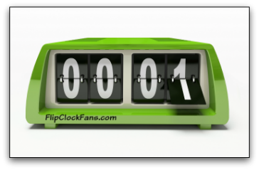flip clock screensaver macosx